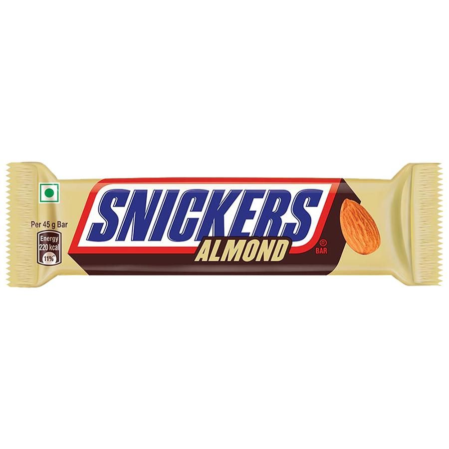 Buy Snickers Premium Chocolate Bars 6 Snickers Peanut Bars 6 Snickers  Almond Bars 45g (Pack of 12) Online at Best Prices in India - JioMart.
