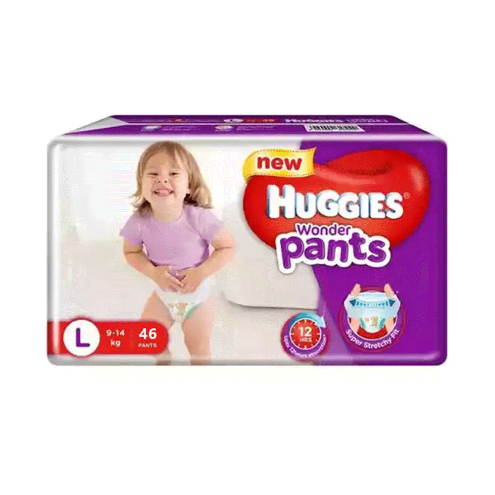 Huggies Wonder Pants Diapers Monthly Pack Medium 152 Count-cheohanoi.vn