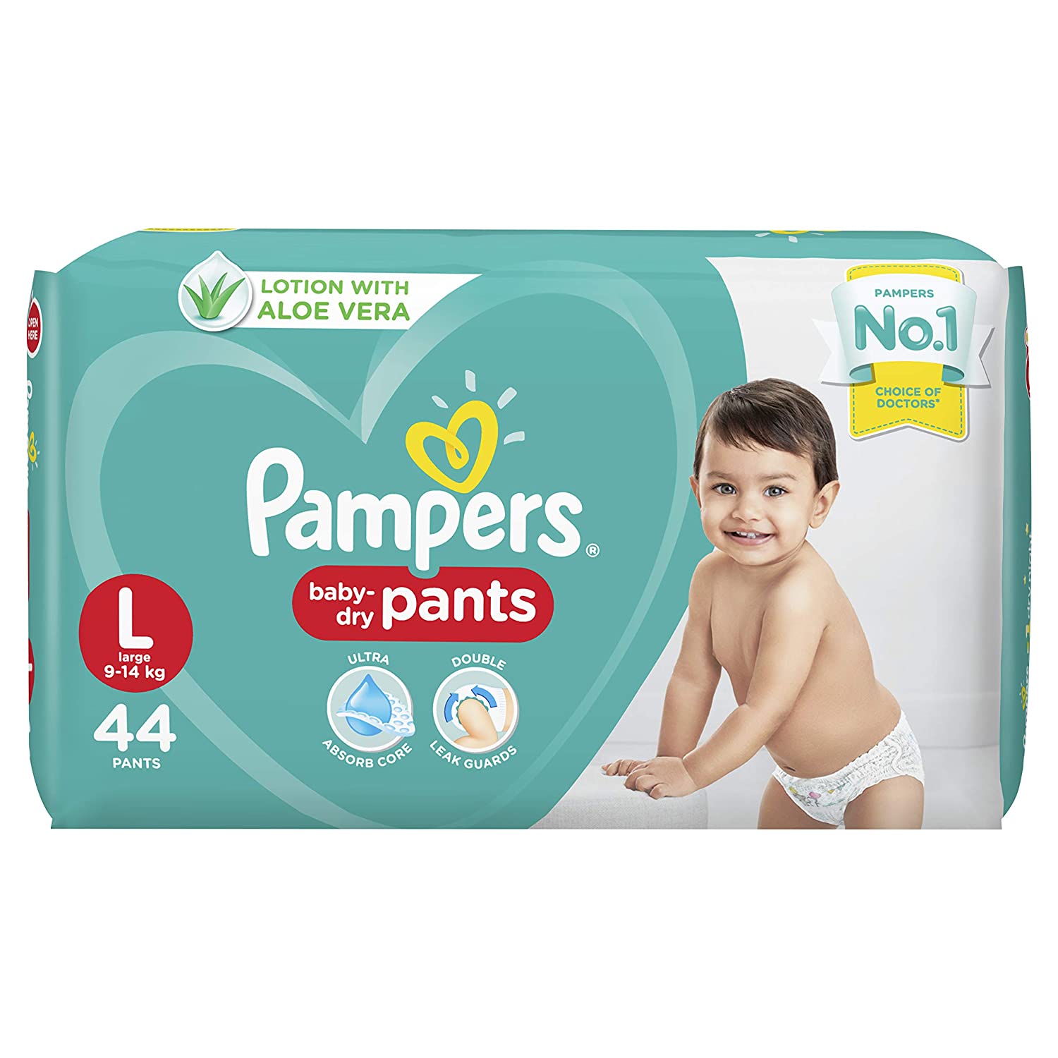 Pampers Baby Dry Pants  Large  80 U  BigDelightscom